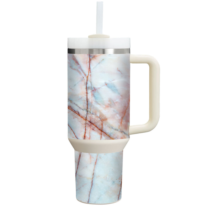 Stanley Personalized Tumbler Marble Series Colorful Skin