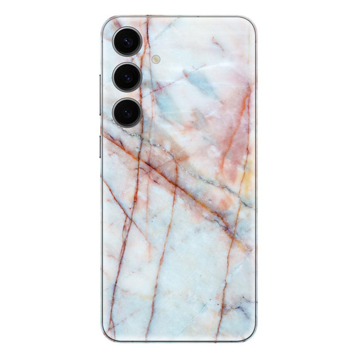 Galaxy S24 Plus Marble Series Colorful Skin