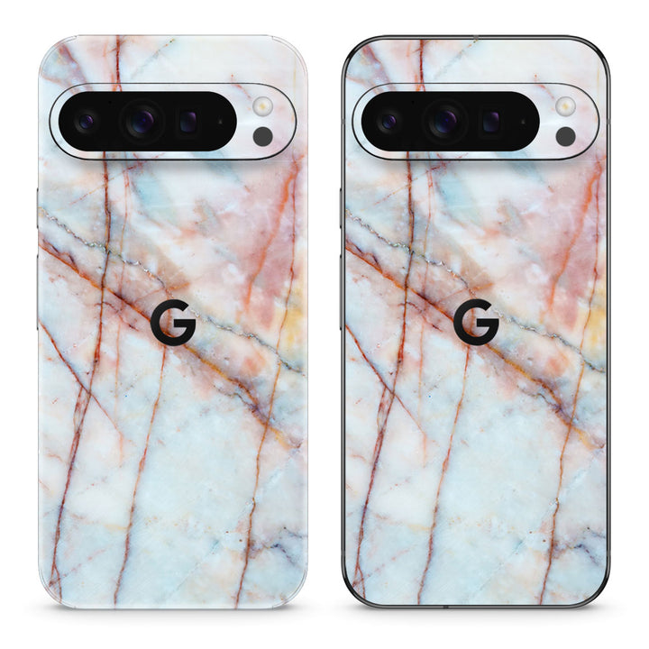Pixel 10 Pro XL Marble Series Colorful Skin