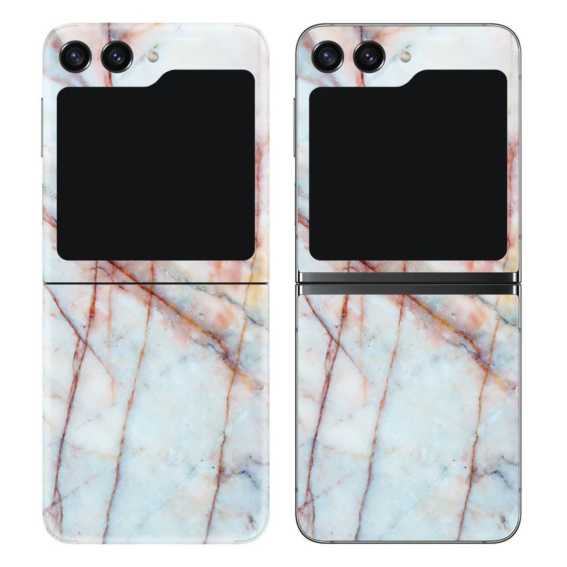 Galaxy Z Flip 5 Marble Series Skins - Slickwraps