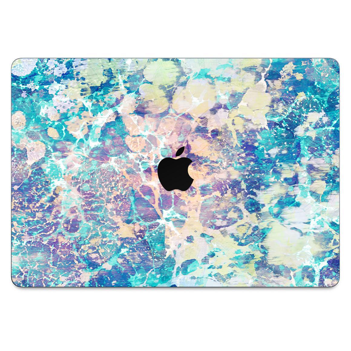 Macbook Air 13.6" (2024, M3) Marble Series Skins - Slickwraps