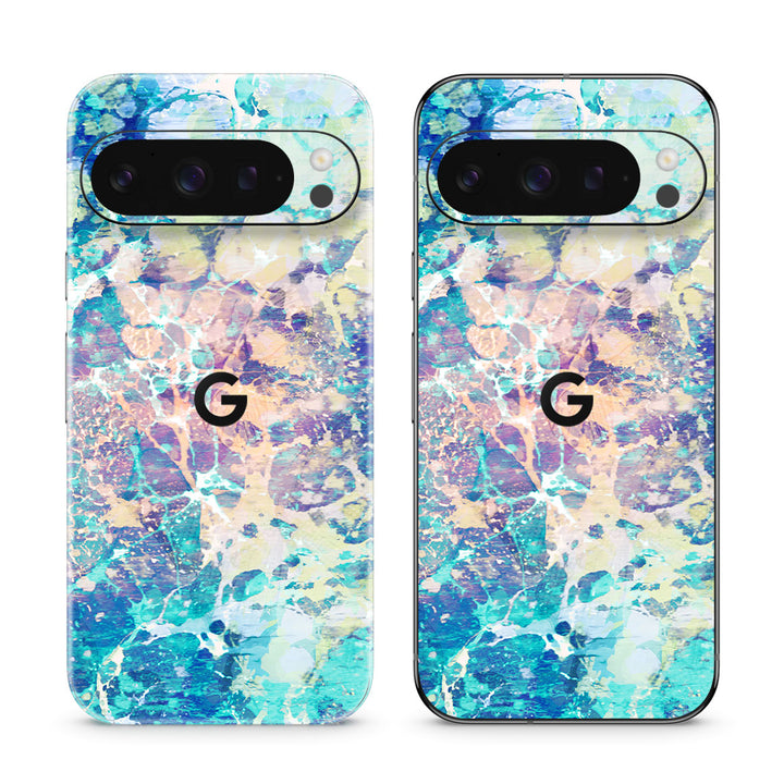 Pixel 10 Pro Marble Series Cotton Candy Skin