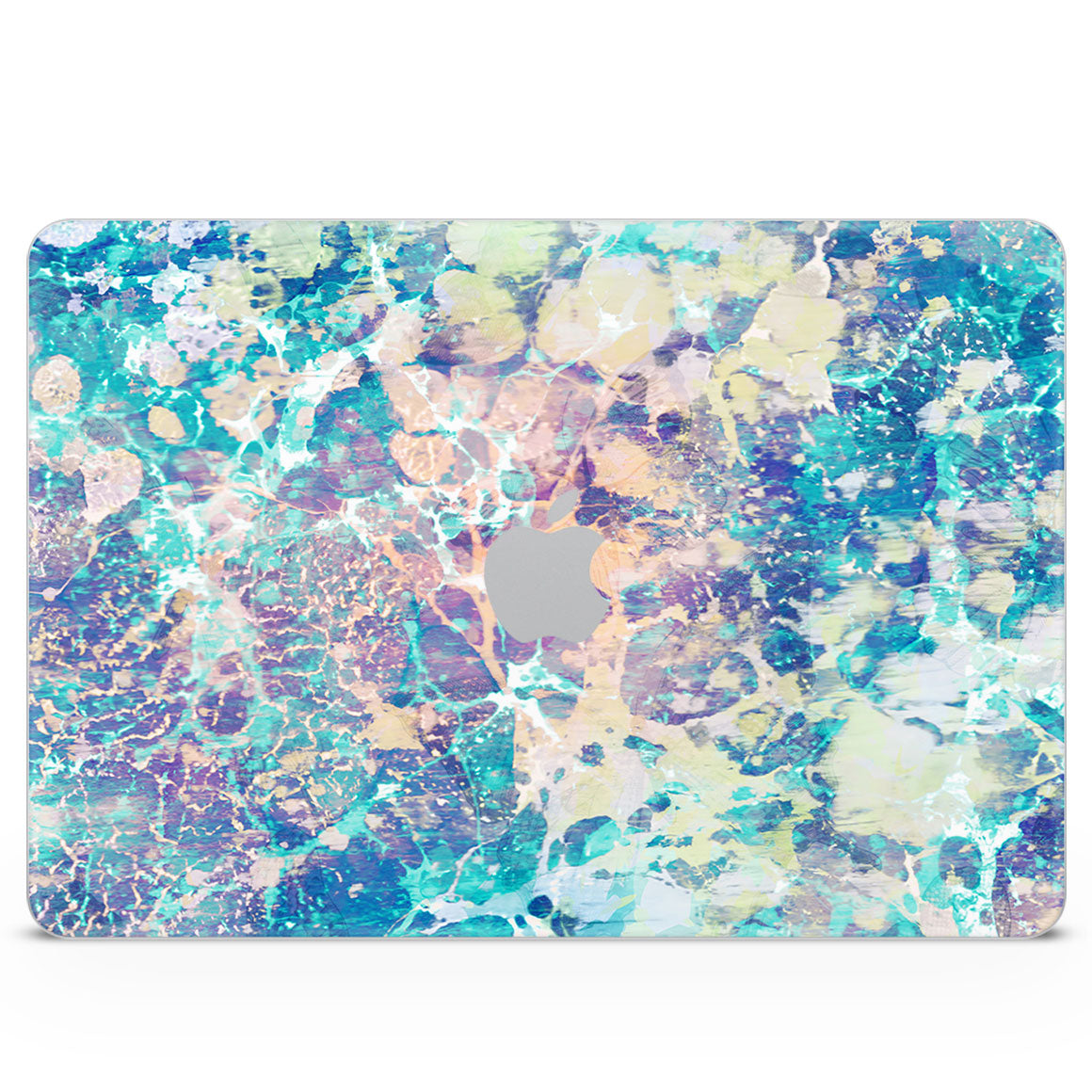 MacBook Neo Marble Series Cotton Candy Skin