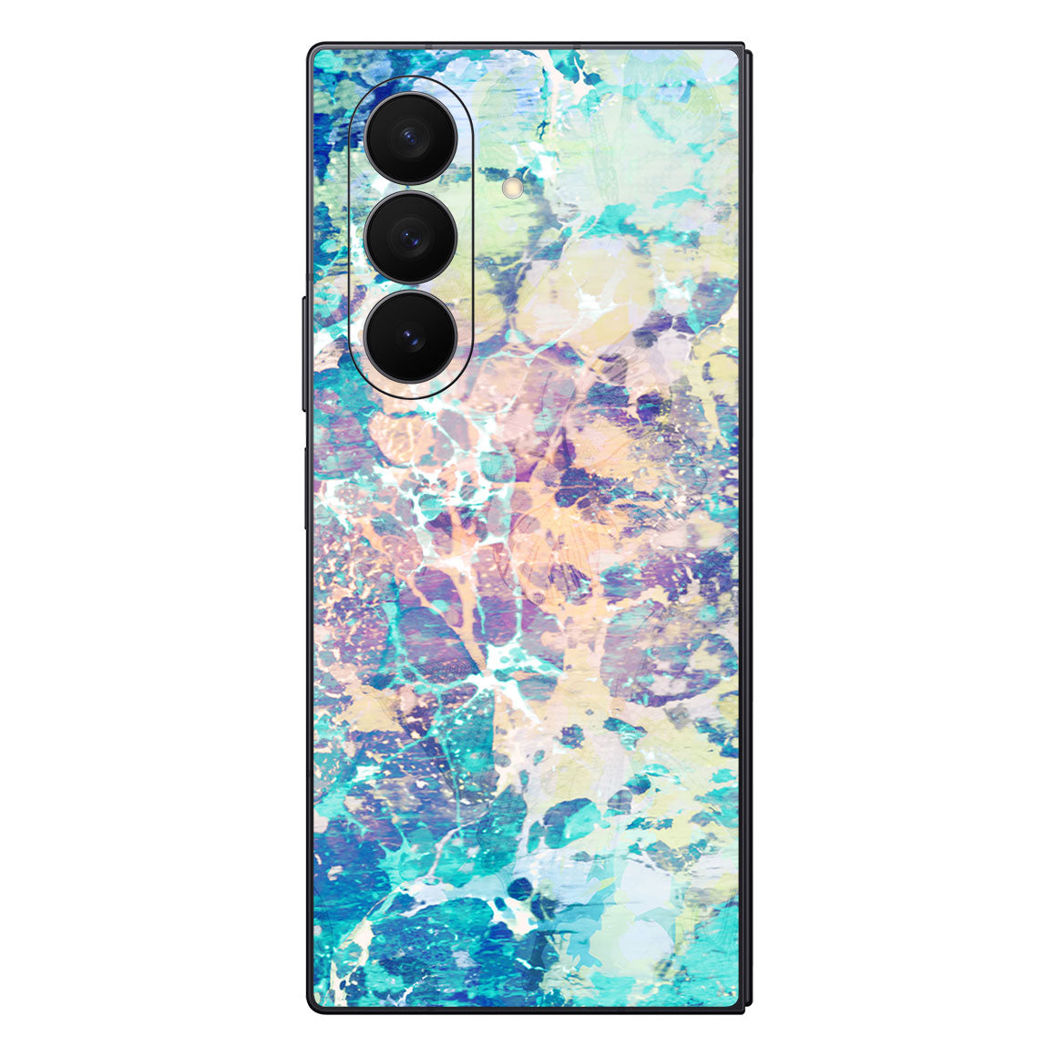 Galaxy Z Fold 7 Marble Series Cotton Candy Skin