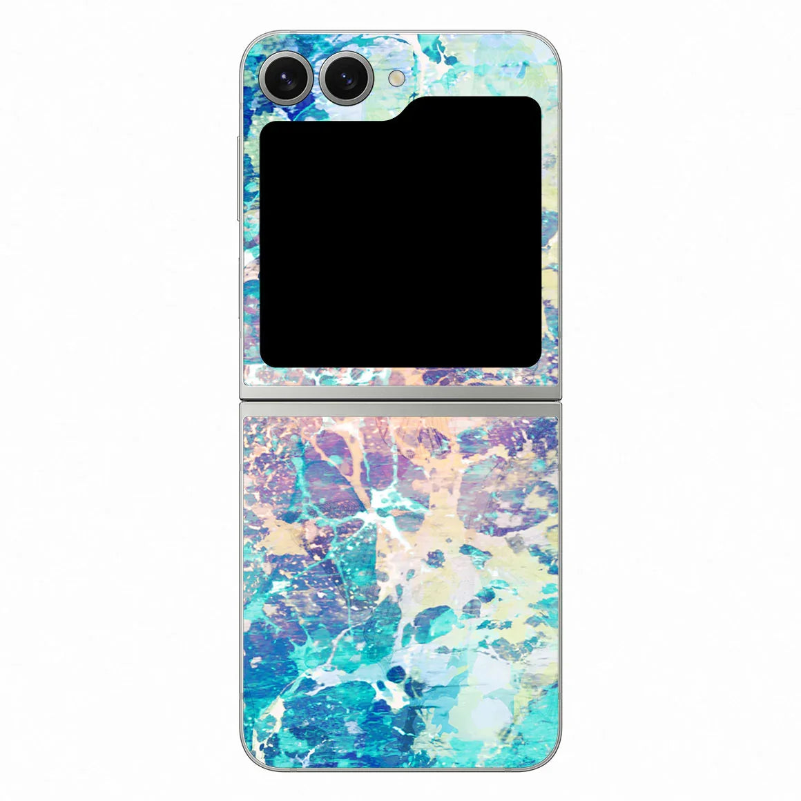 Galaxy Z Flip 6 Marble Series Cotton Candy Skin