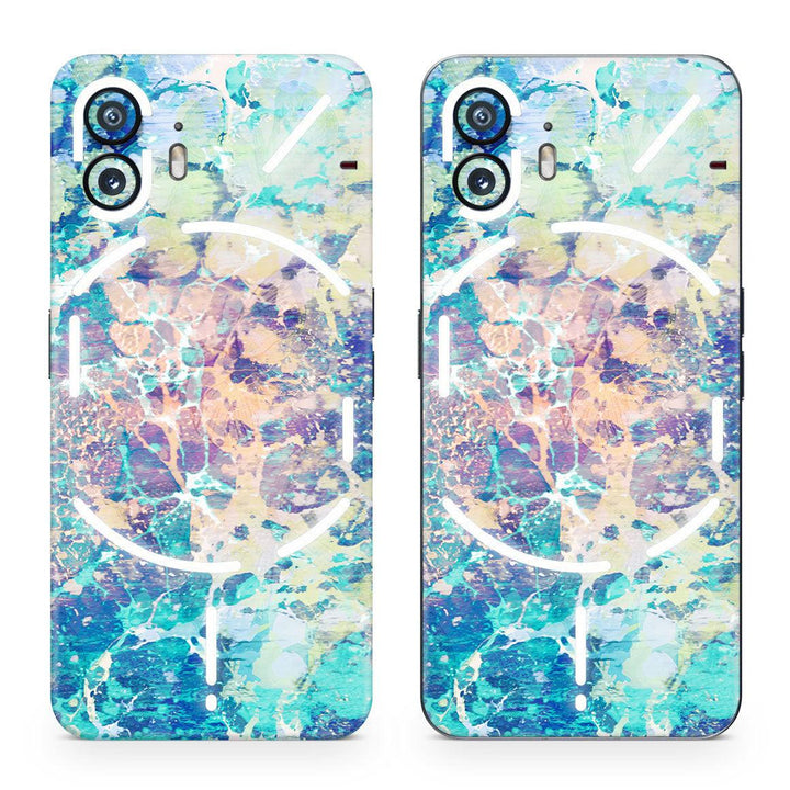 Nothing Phone 2 Marble Series Cotton Candy Skin