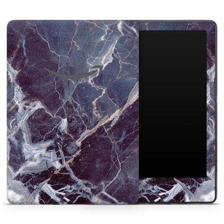 Kindle Paperwhite 6.8" 11th Gen Marble Series Dark Blue Skin