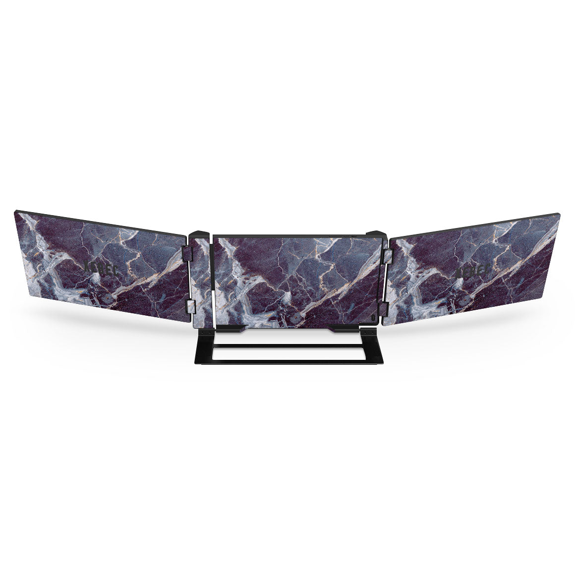 Xebec Tri-Screen Marble Series Dark Blue Skin
