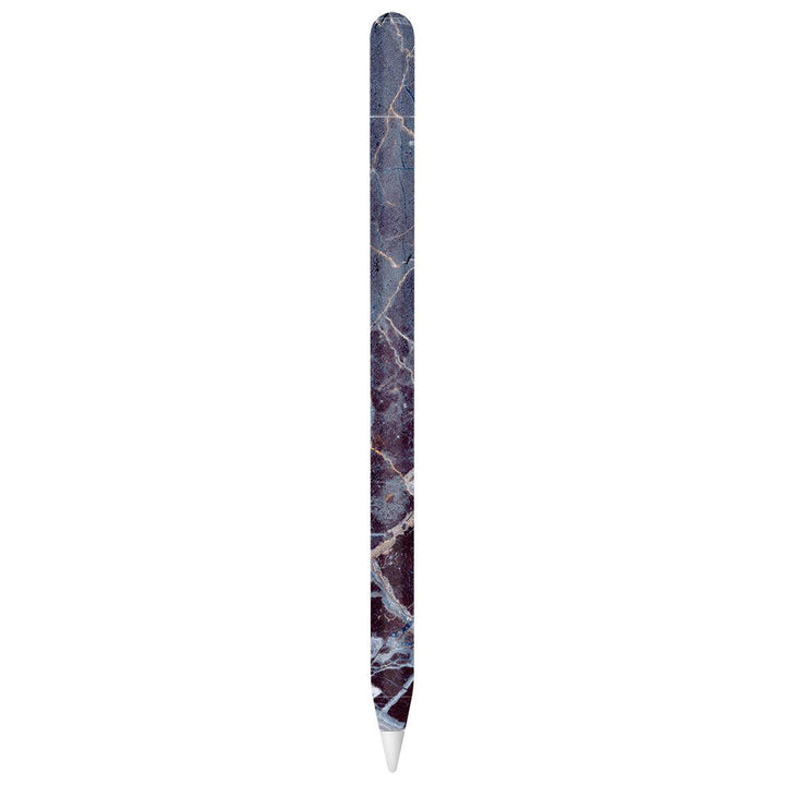Apple Pencil (USB-C) Marble Series Dark Blue Skin