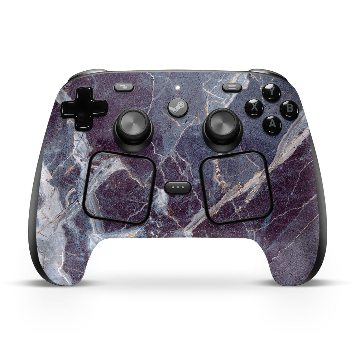 Steam Controller Marble Series Dark Blue Skin