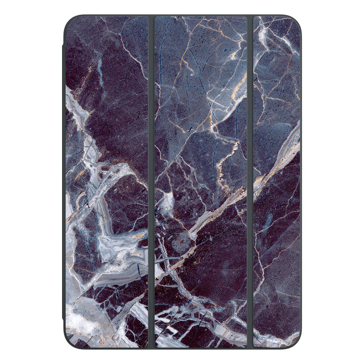Smart Folio for iPad Pro 11-inch (M4) Marble Series Dark Blue Skin