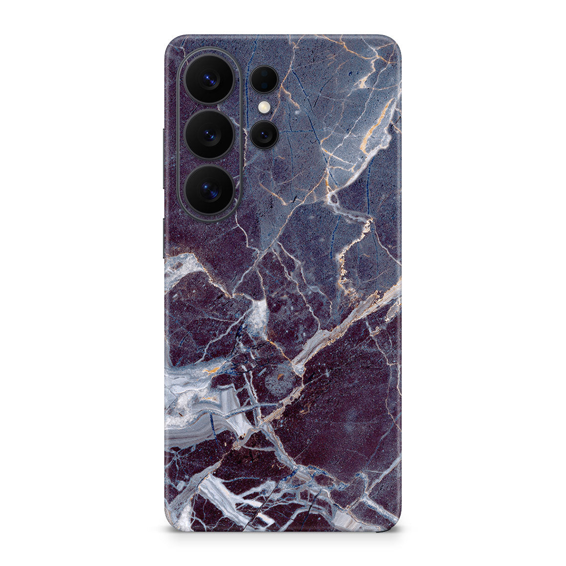 Galaxy S26 Ultra Marble Series Dark Blue Skin