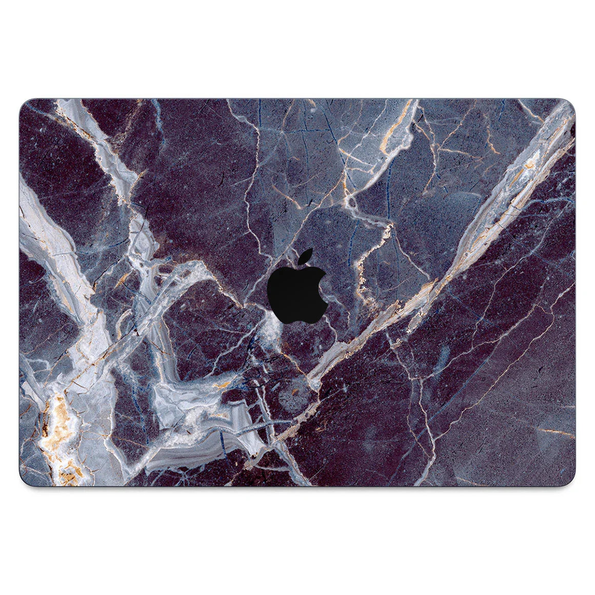 MacBook Air 13.6" (2025 M4) Marble Series Dark Blue Skin