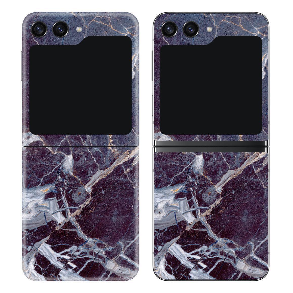 Galaxy Z Flip 5 Marble Series Skins - Slickwraps
