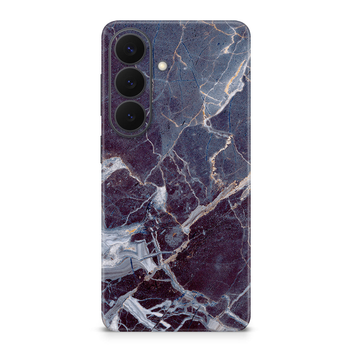 Galaxy S26 Marble Series Dark Blue Skin
