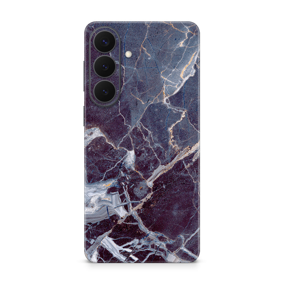 Galaxy S26 Plus Marble Series Dark Blue Skin