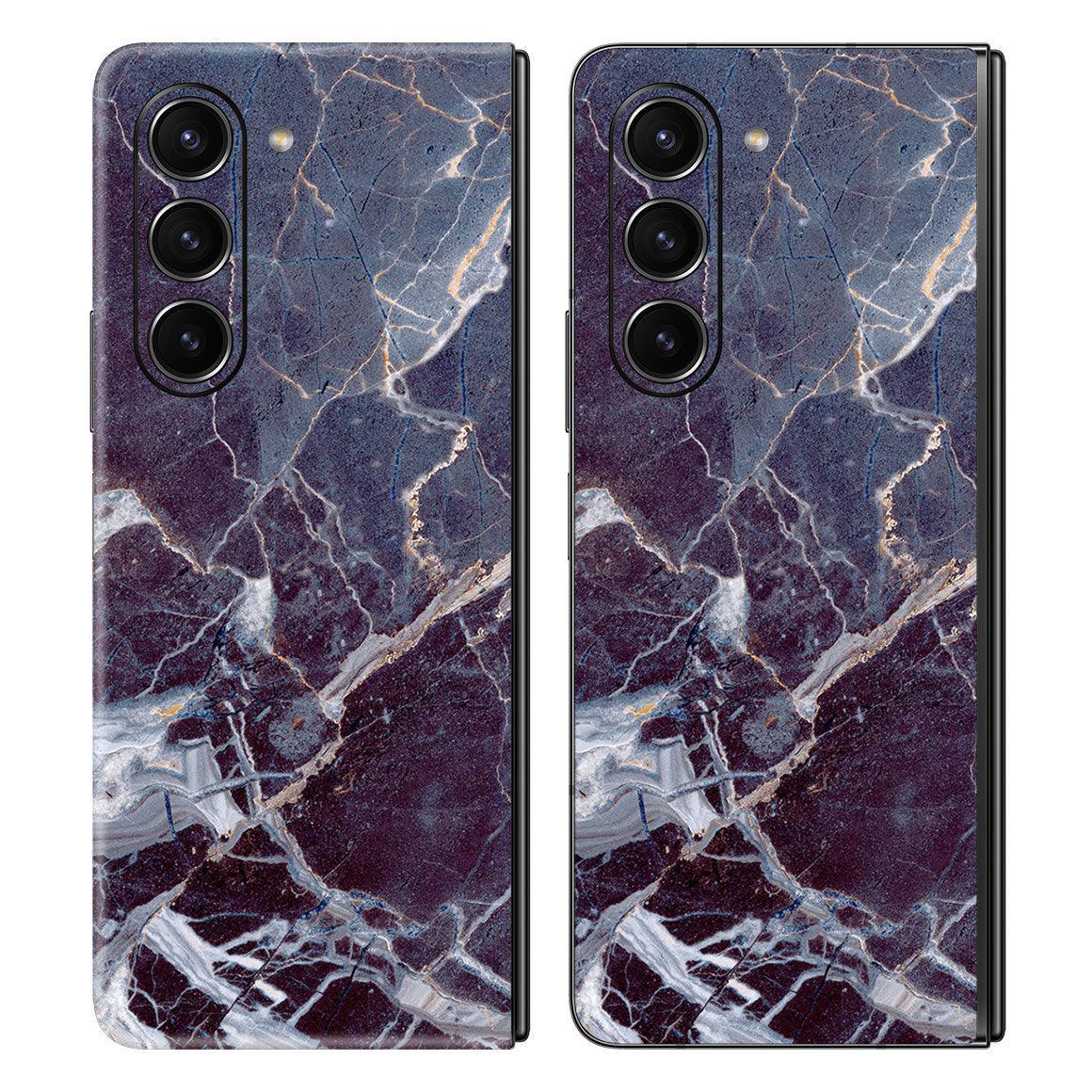 Galaxy Z Fold 5 Marble Series Skins - Slickwraps