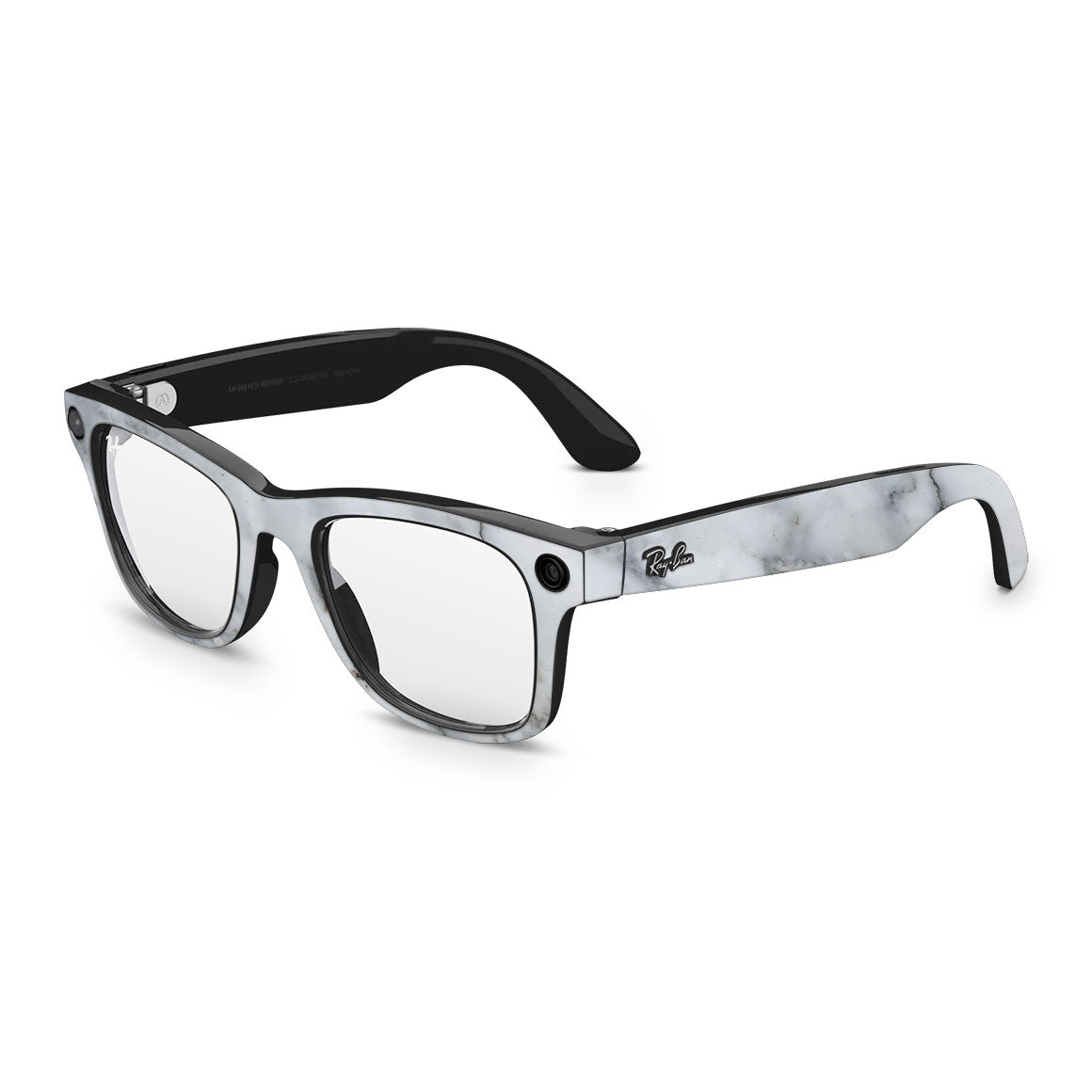 Ray-Ban Meta Wayfarer Marble Series Gray Skin