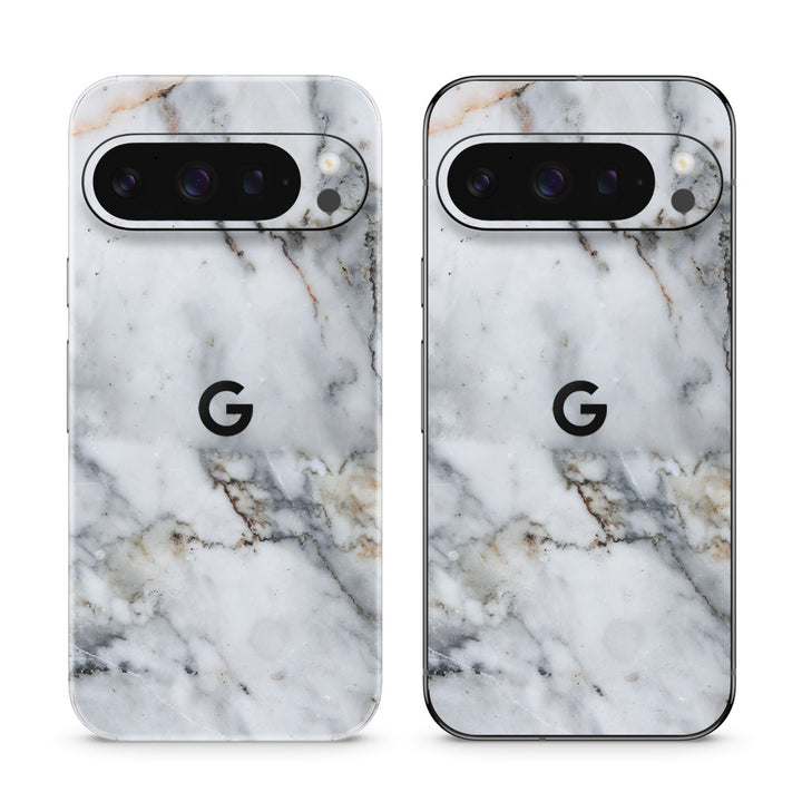 Pixel 10 Pro Marble Series Gray Skin