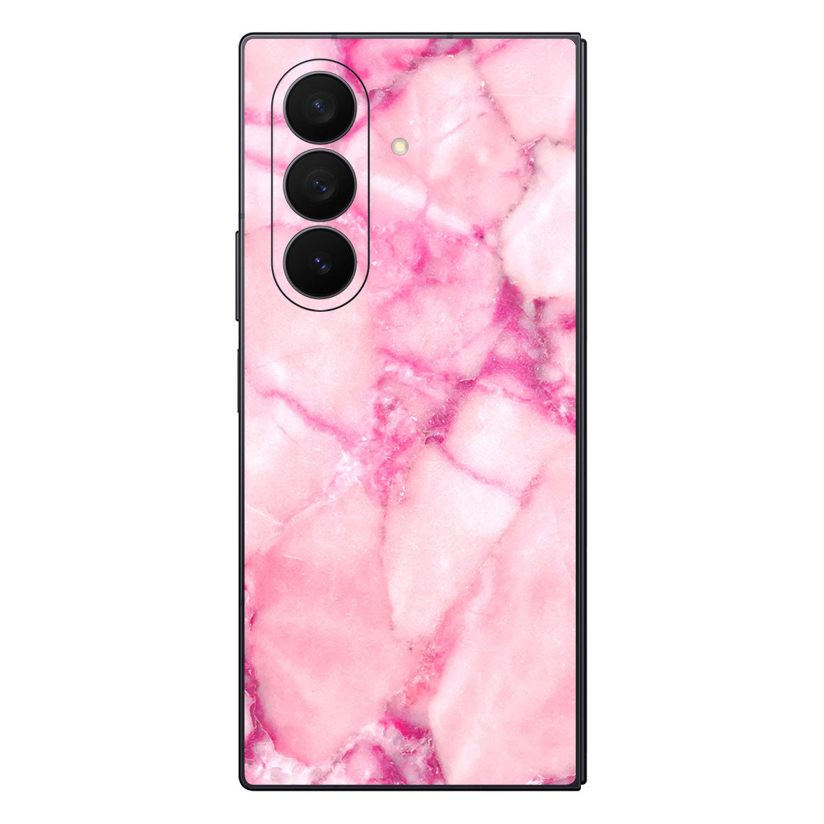 Galaxy Z Fold 7 Marble Series Pink Skin