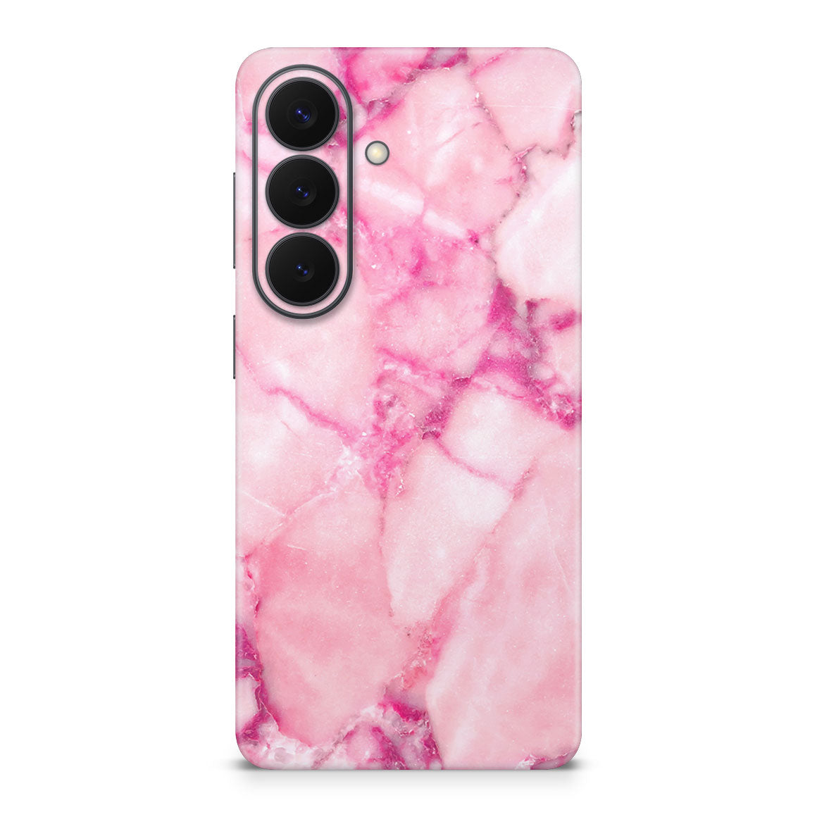 Galaxy S26 Marble Series Pink Skin