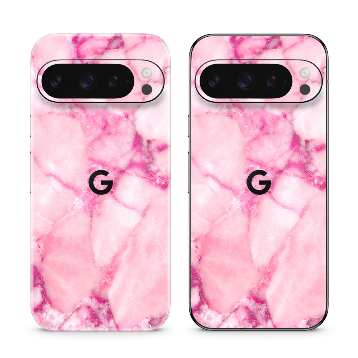 Pixel 10 Pro Marble Series Pink Skin