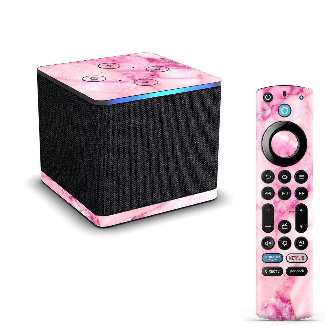 Amazon Fire TV Cube (3rd Gen) Marble Series Skins - Slickwraps