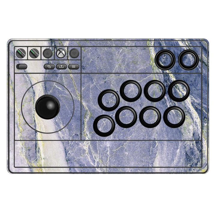 8Bitdo Arcade Stick for Xbox Marble Series Too Blue Skin