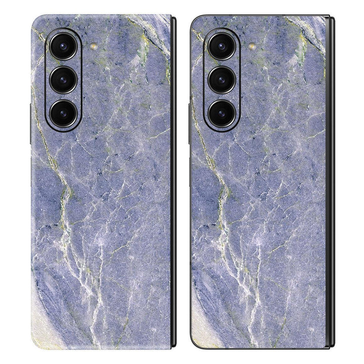 Galaxy Z Fold 5 Marble Series Skins - Slickwraps