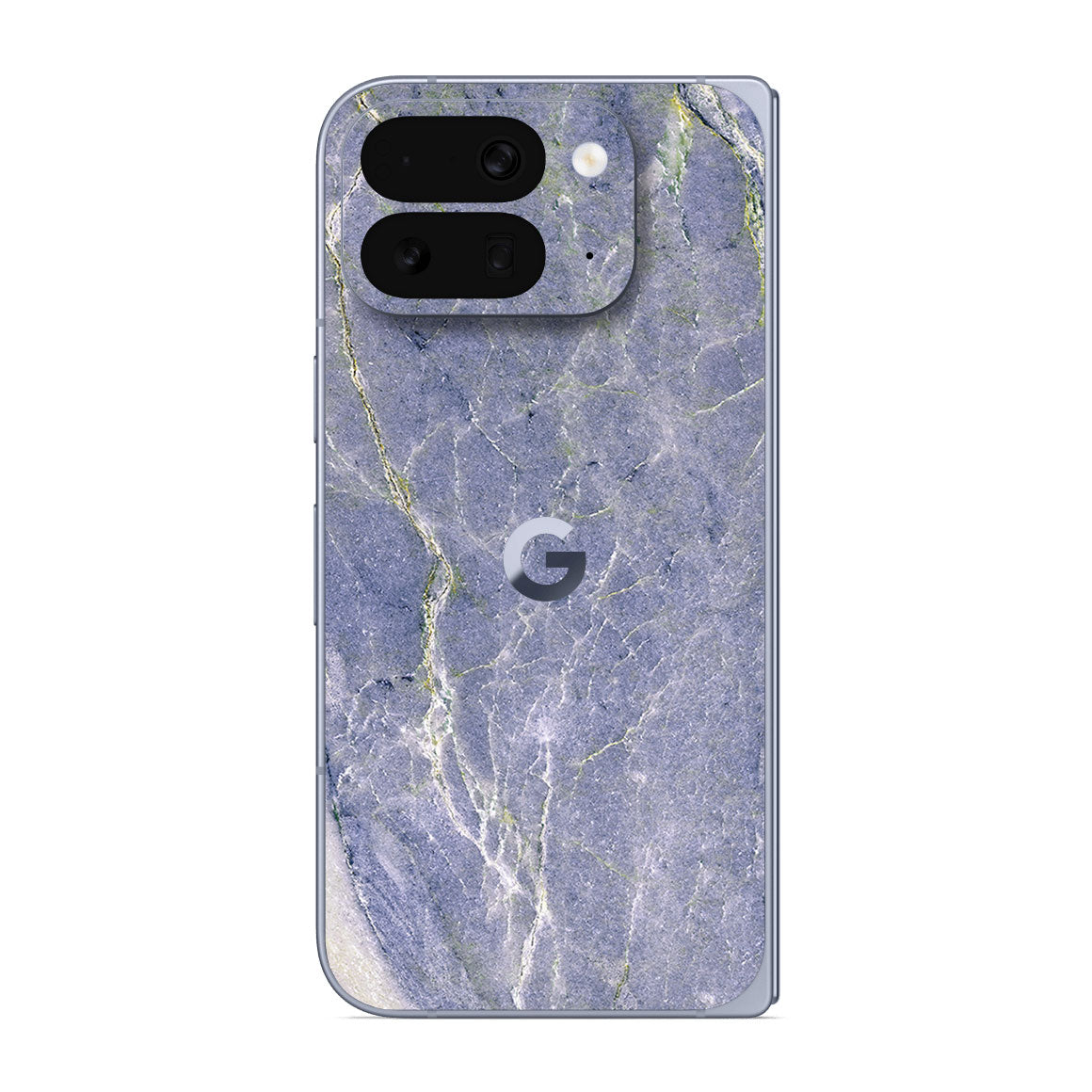Pixel 10 Pro Fold Marble Series Too Blue Skin