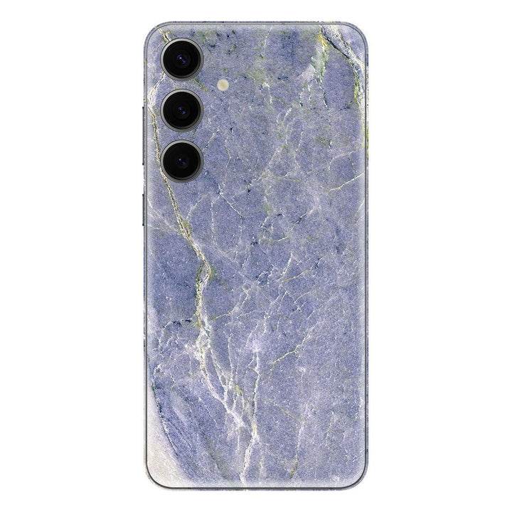 Galaxy S24 Marble Series Too Blue Skin