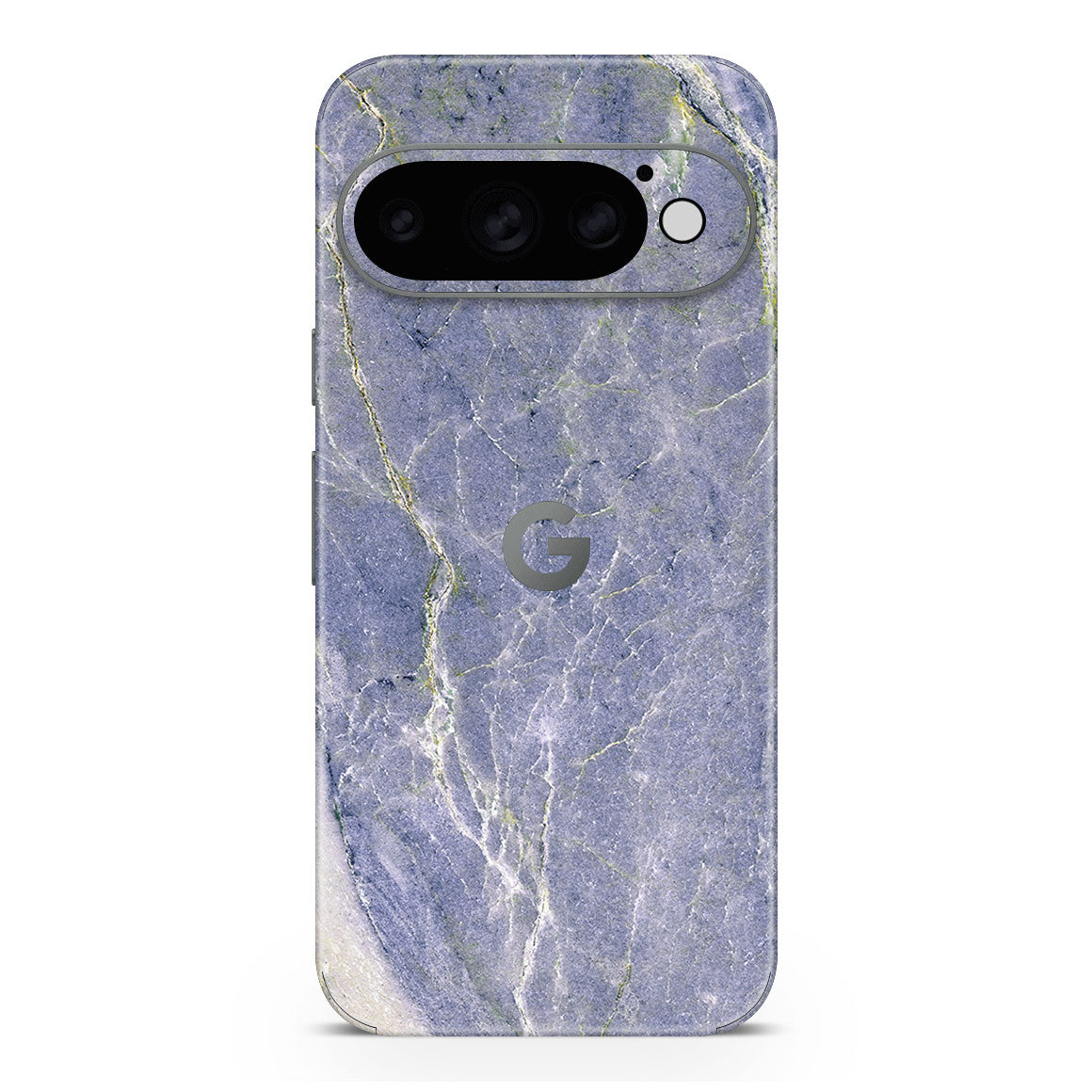 Pixel 11 Pro Marble Series Too Blue Skin