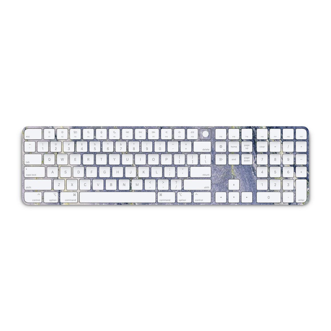 Magic Keyboard with Touch ID and Numeric Keypad Marble Series Skins - Slickwraps