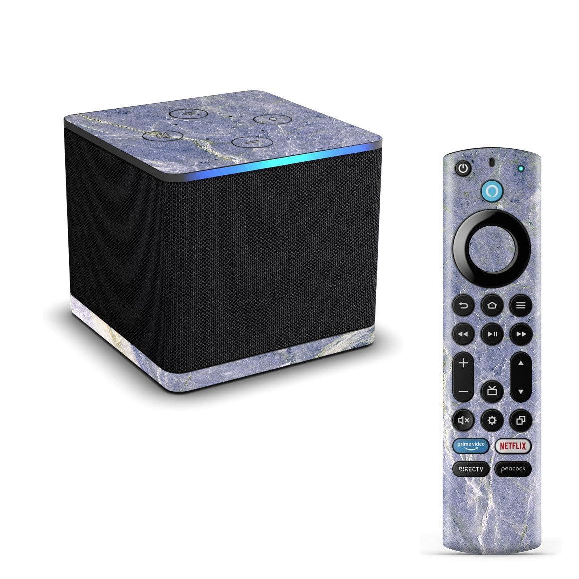 Amazon Fire TV Cube (3rd Gen) Marble Series Skins - Slickwraps