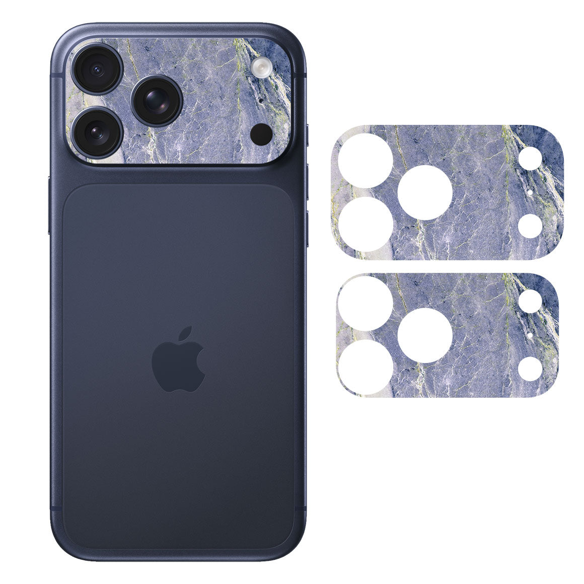 iPhone 17 Pro Max Camera Bar (Plateau) Marble Series Skins