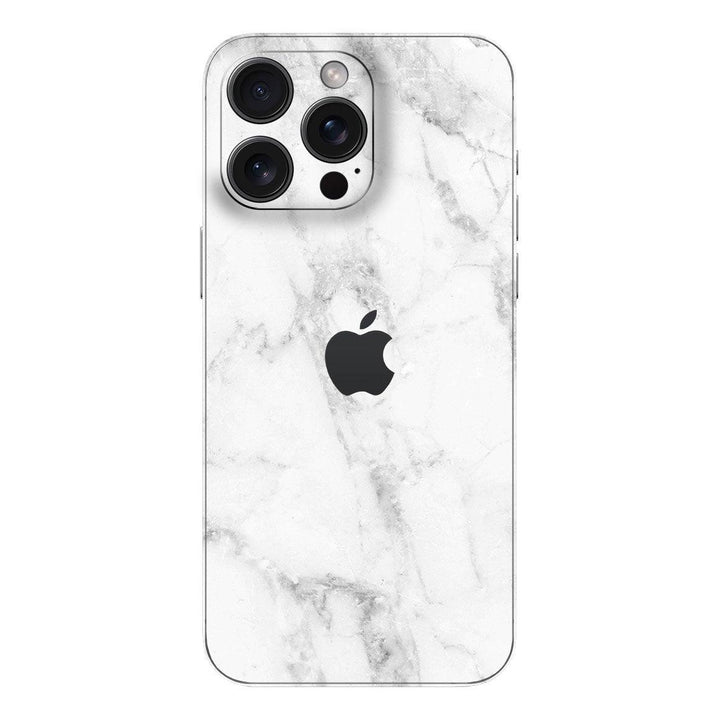 iPhone 15 Pro Max Marble Series White