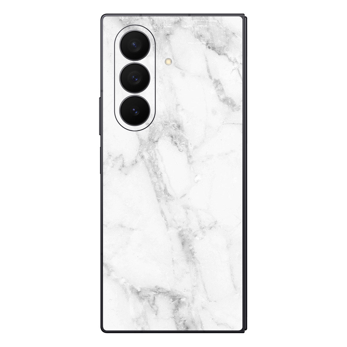 Galaxy Z Fold 7 Marble Series White Skin