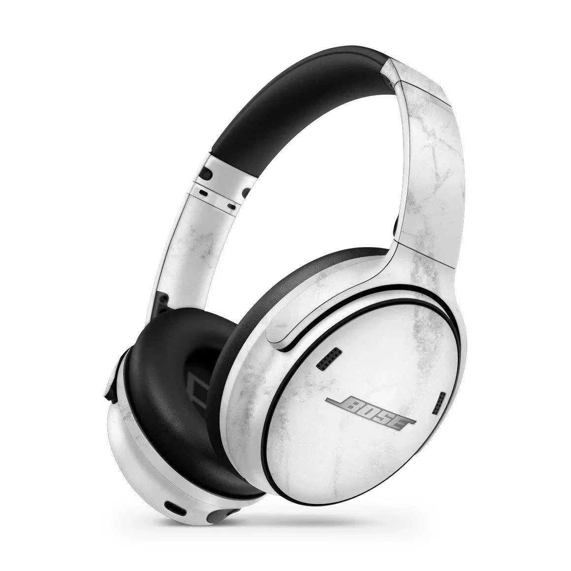Bose QuietComfort 45 headphones Marble Series Skins - Slickwraps