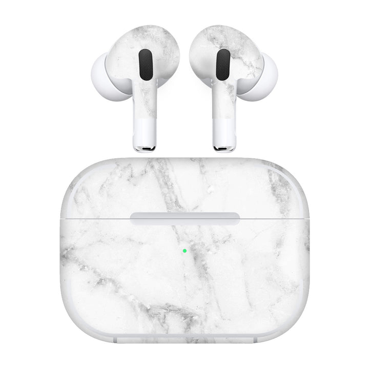 AirPods Pro 3 Marble Series White Skin