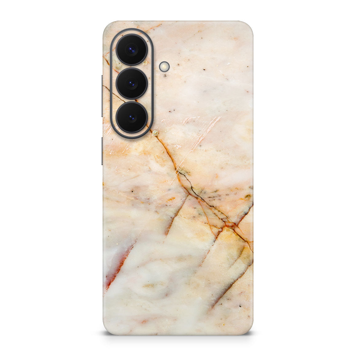 Galaxy S26 Marble Series Yellow Skin