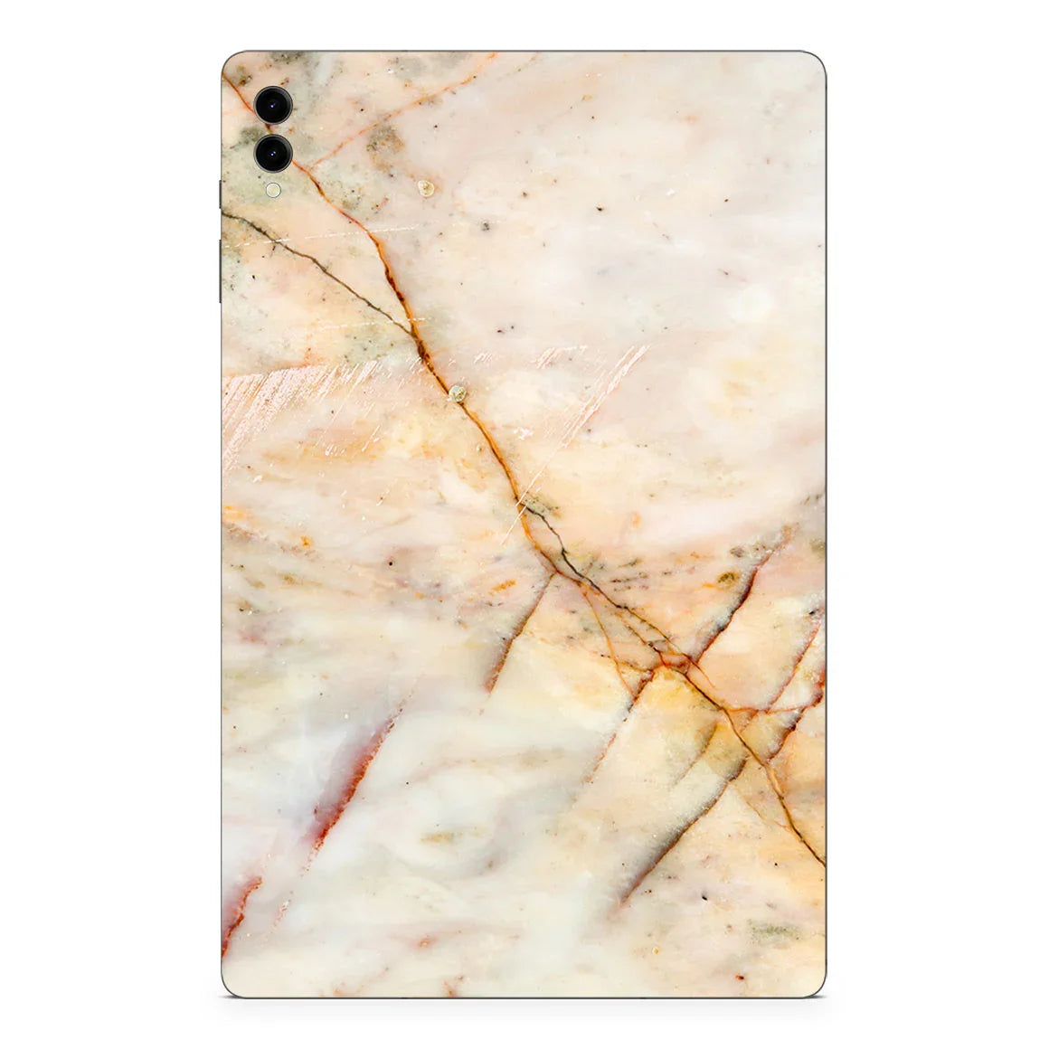 Galaxy Tab S9 Ultra Marble Series Yellow Skin