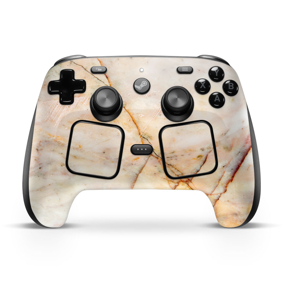 Steam Controller Marble Series Yellow Skin