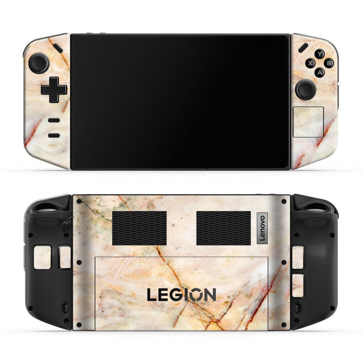 Lenovo Legion Go Marble Series Yellow Skin