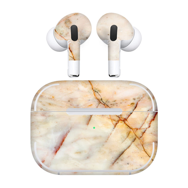 AirPods Pro 3 Marble Series Yellow Skin