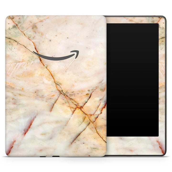 Kindle Paperwhite 6.8" 11th Gen Marble Series Yellow Skin