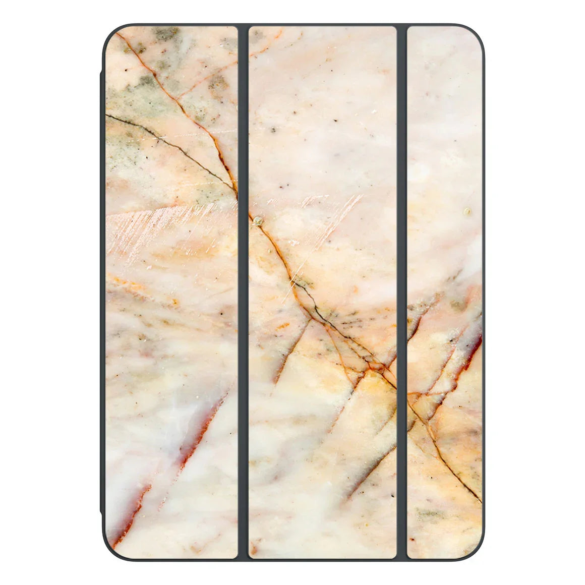 Smart Folio for iPad Pro 11-inch (M4) Marble Series Yellow Skin