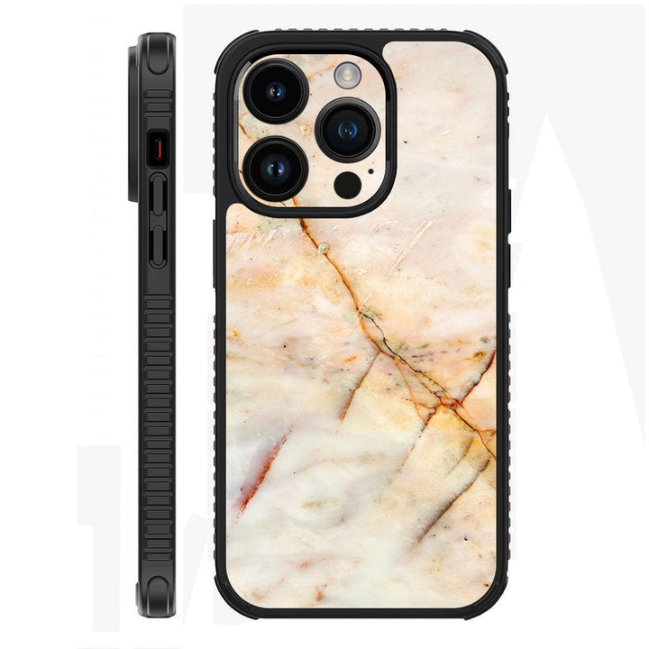 iPhone 14 Pro Case Marble Series Yellow