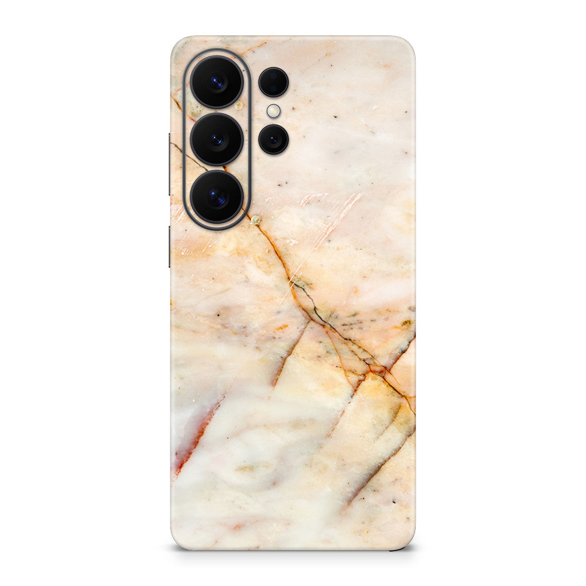 Galaxy S26 Ultra Marble Series Yellow Skin