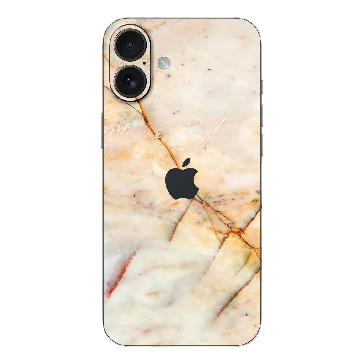 iPhone 16 Marble Series Yellow