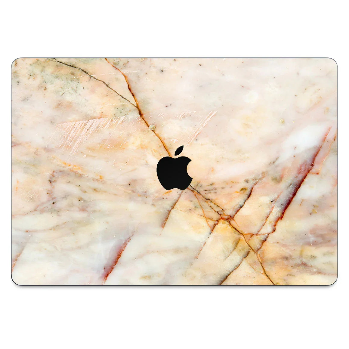 MacBook Air 13.6" (2025 M4) Marble Series Yellow Skin